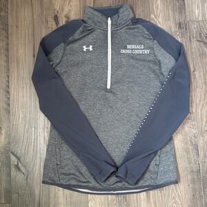 Under Armour Bengals Cross Country ColdGear 1/4 Zip Pullover Women's SM